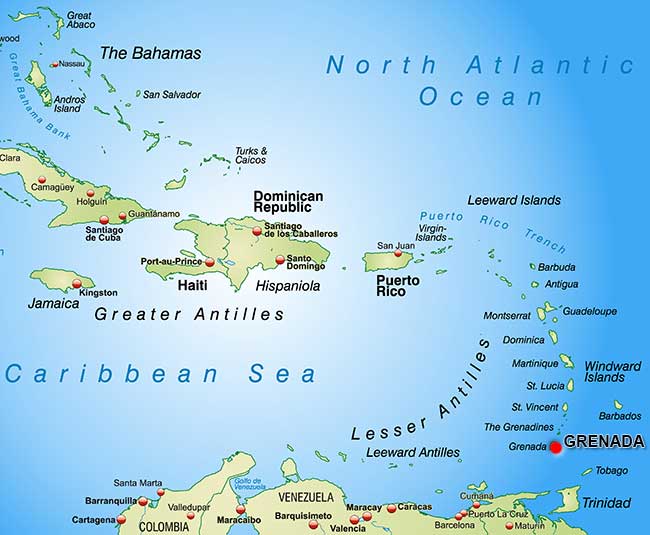 Grenada Air Charter Directory